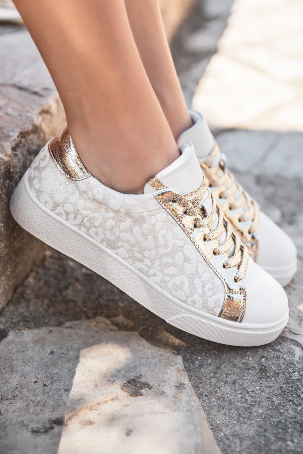 Leopard Print Sneakers