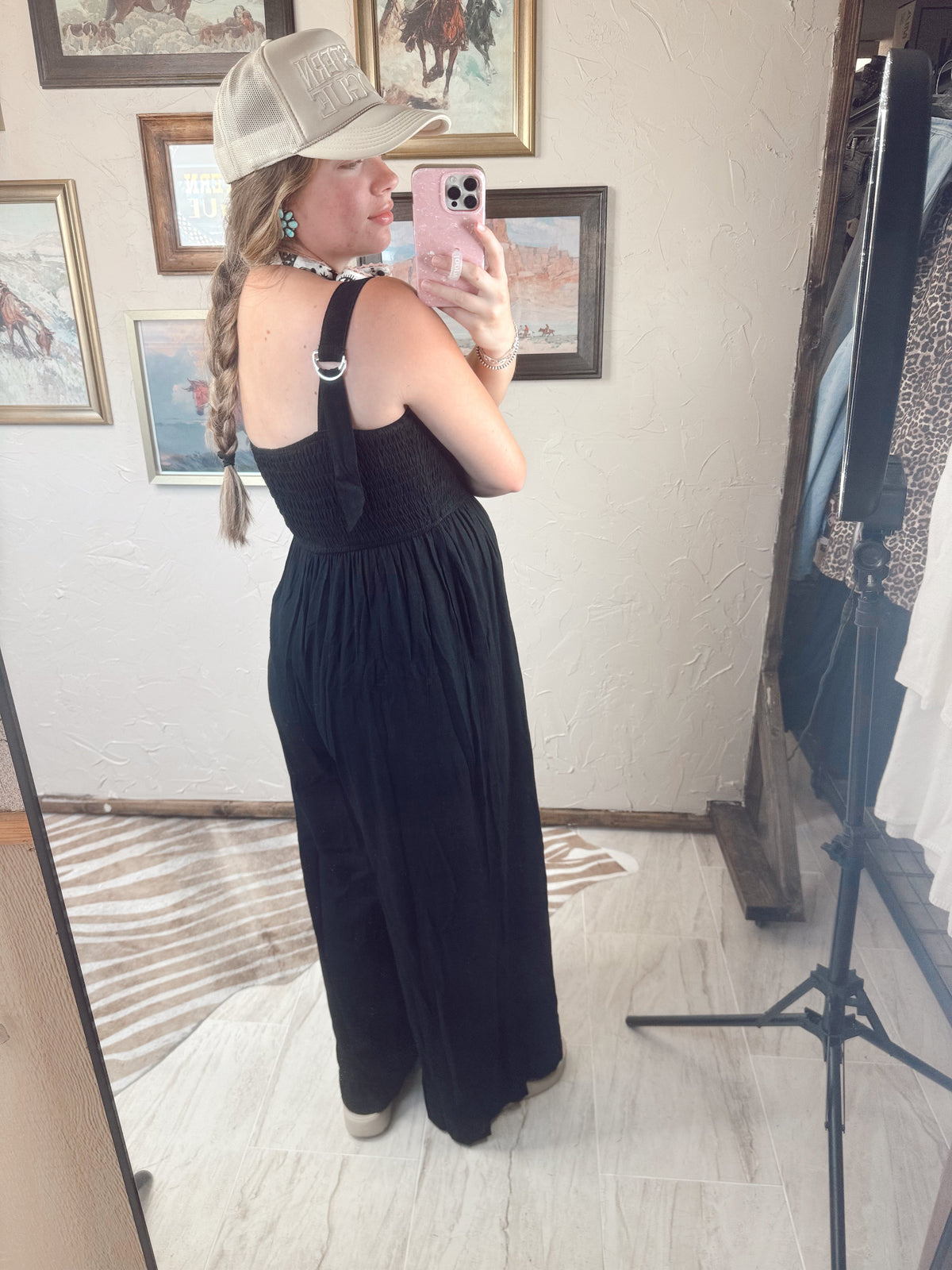 The Jasper Jumpsuit in Black