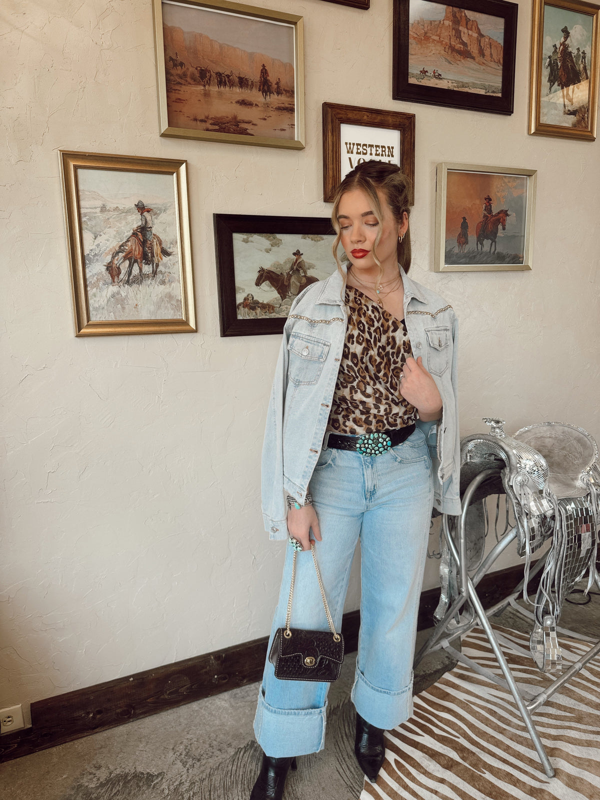 The Fiona Jeans in Light Wash