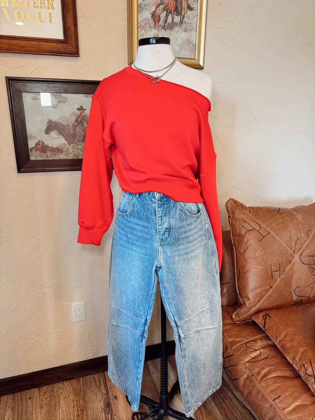 The Oden Top in Red