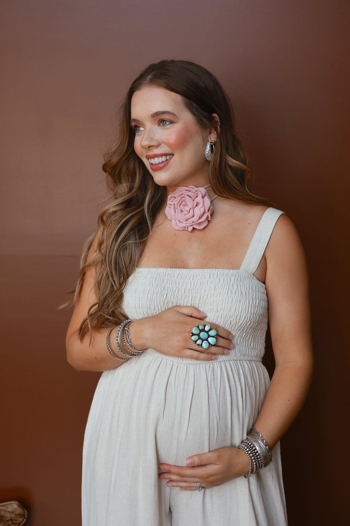 The Jasper Jumpsuit in Oatmeal