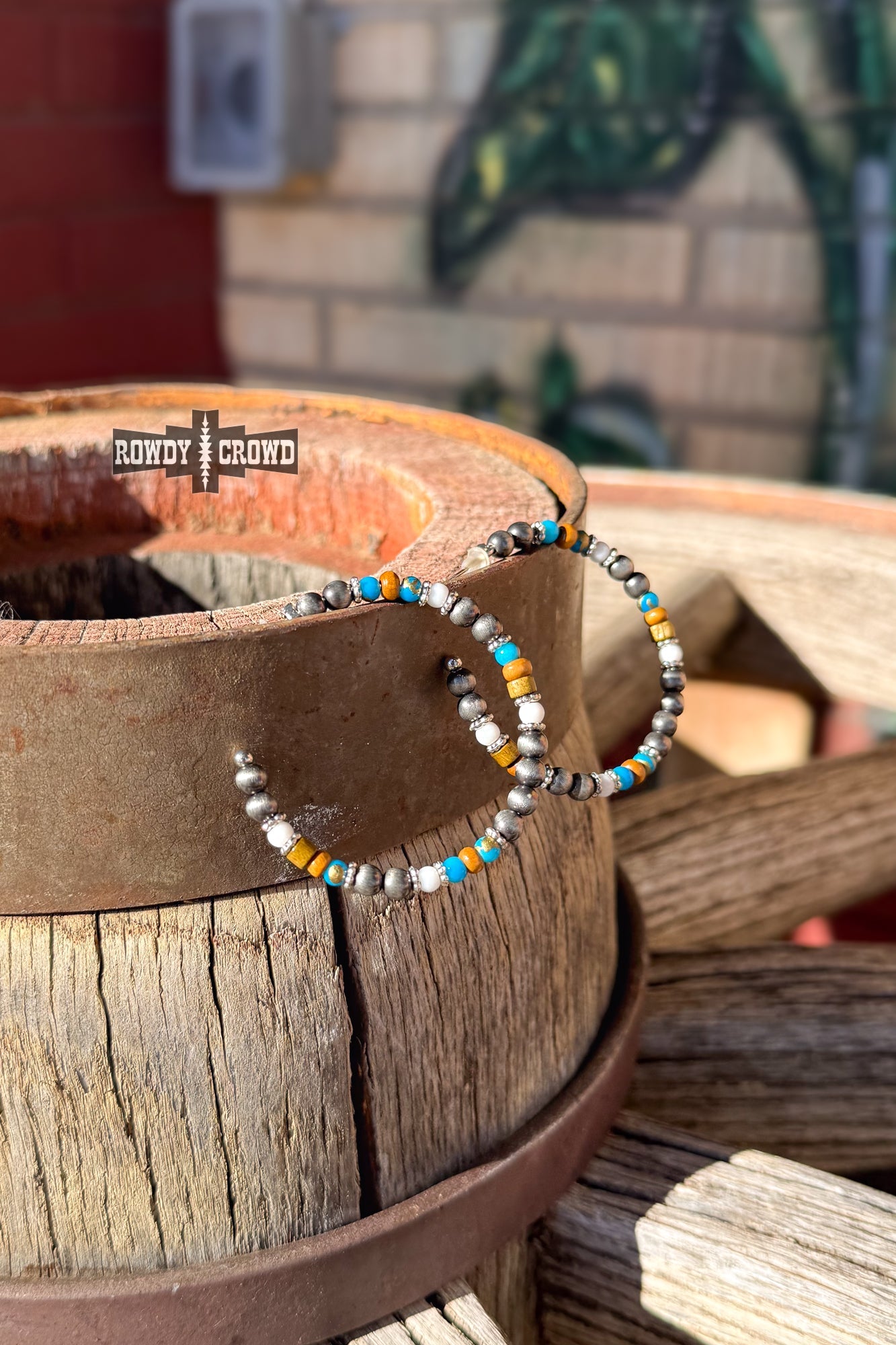 Vintage Honey Hoops