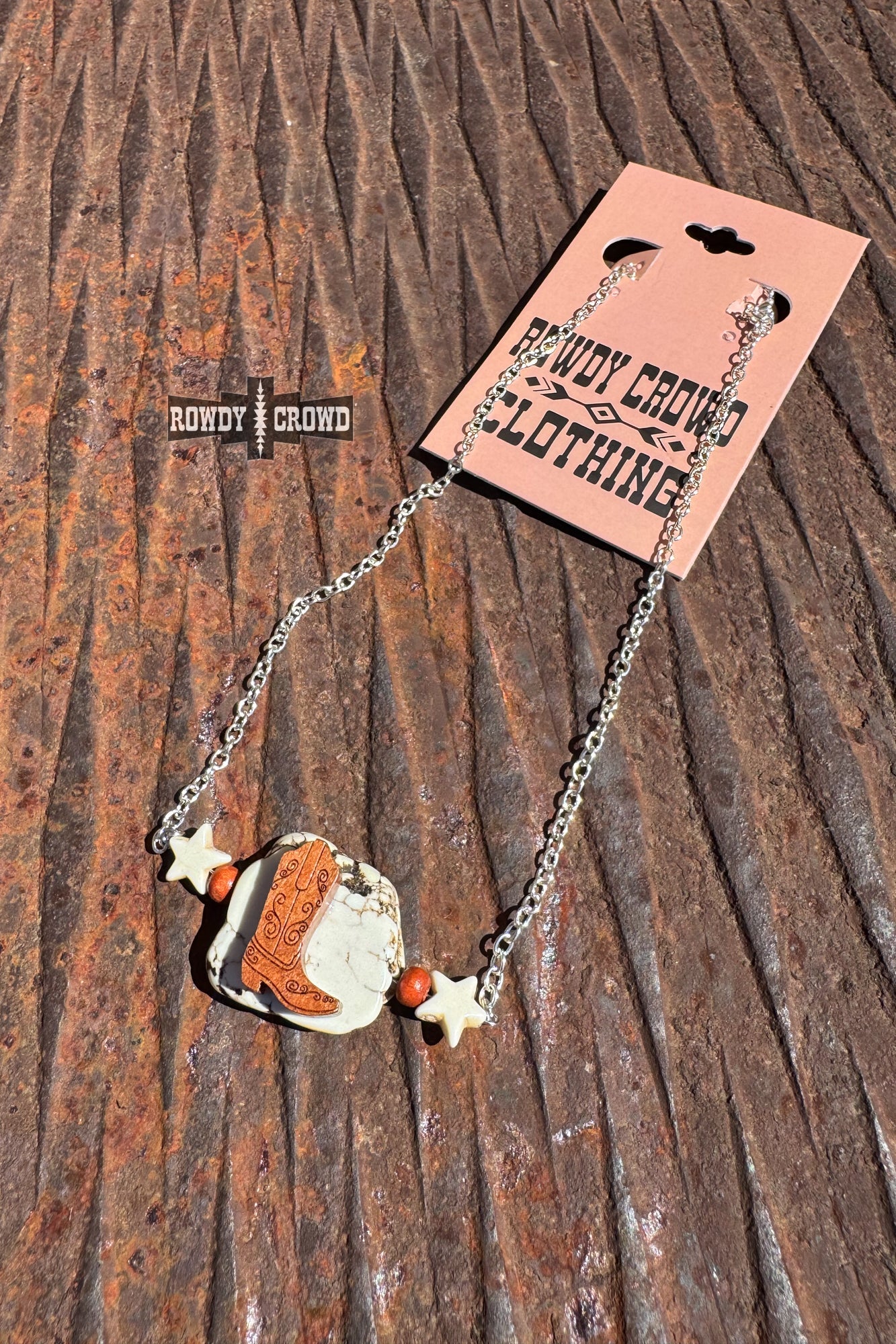 Starry Boot Necklaces