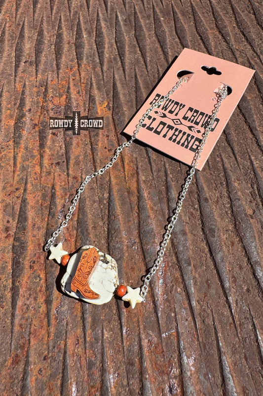 Starry Boot Necklaces