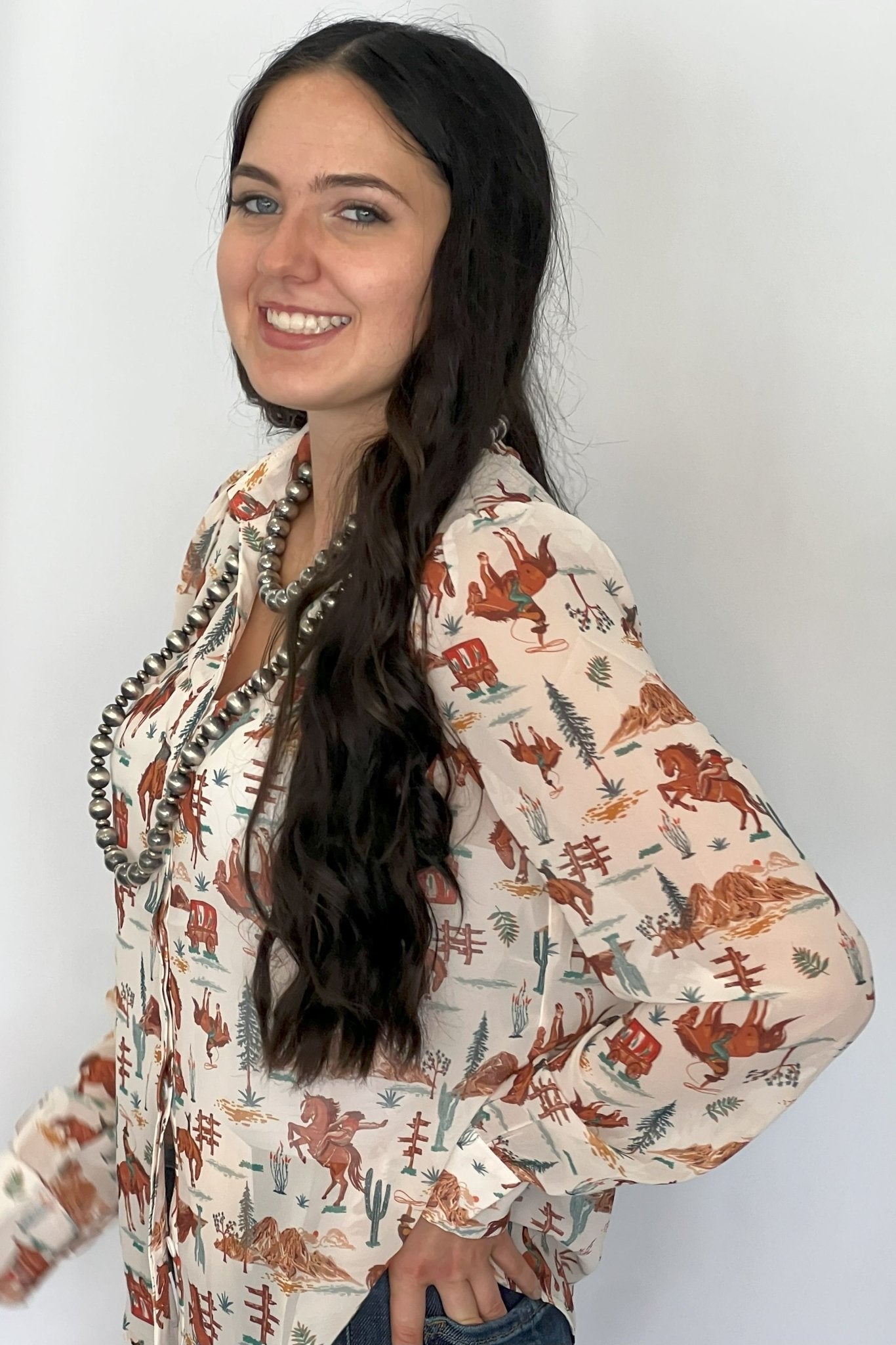 The Old West Blouse - small remains