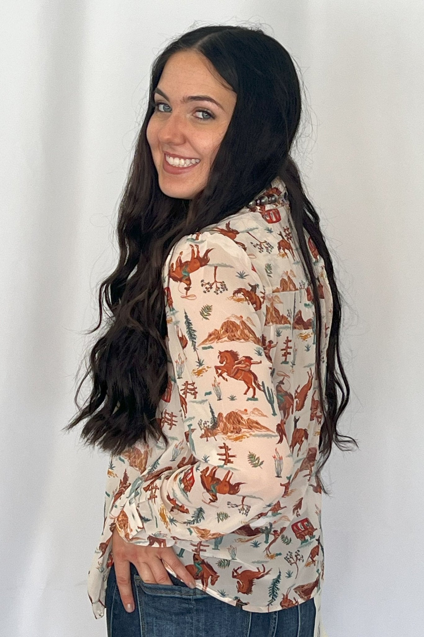 The Old West Blouse - small remains