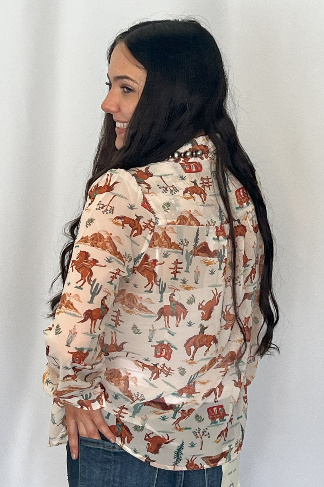The Old West Blouse - small remains