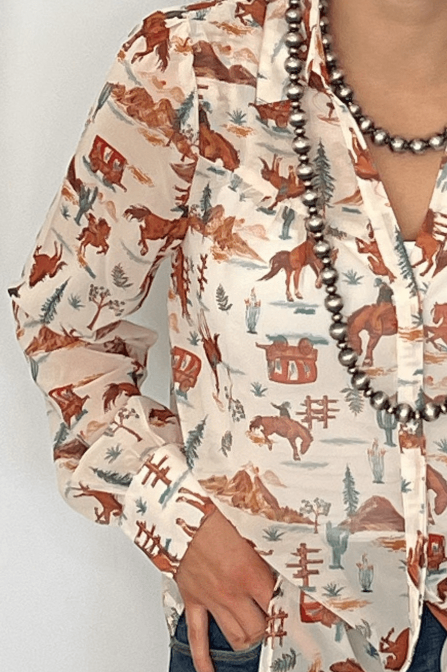 The Old West Blouse - small remains